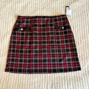 Plus Size Plaid Skirt Size XL
